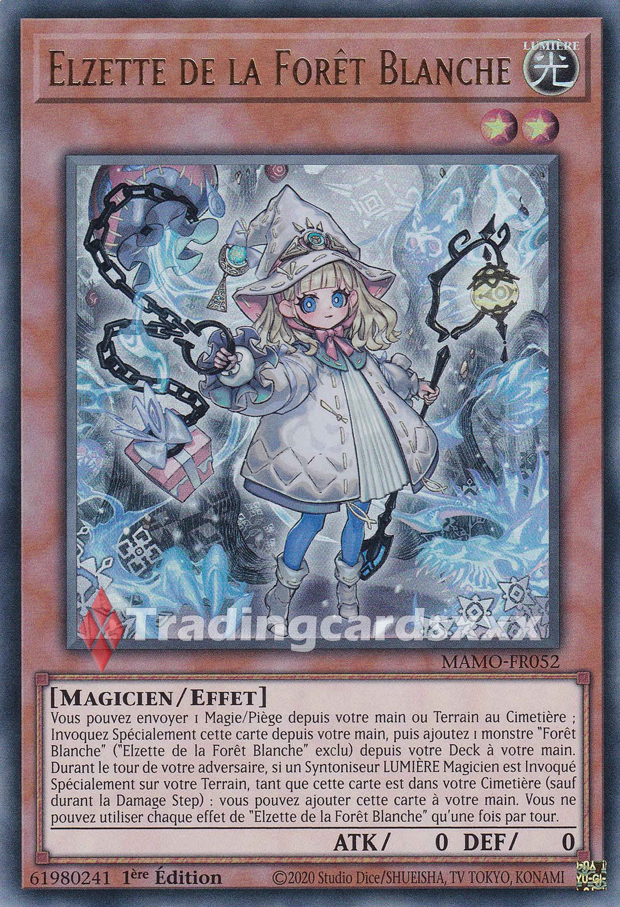 Yu-Gi-Oh! Elzette de la Forêt Blanche : UR MAMO-FR052