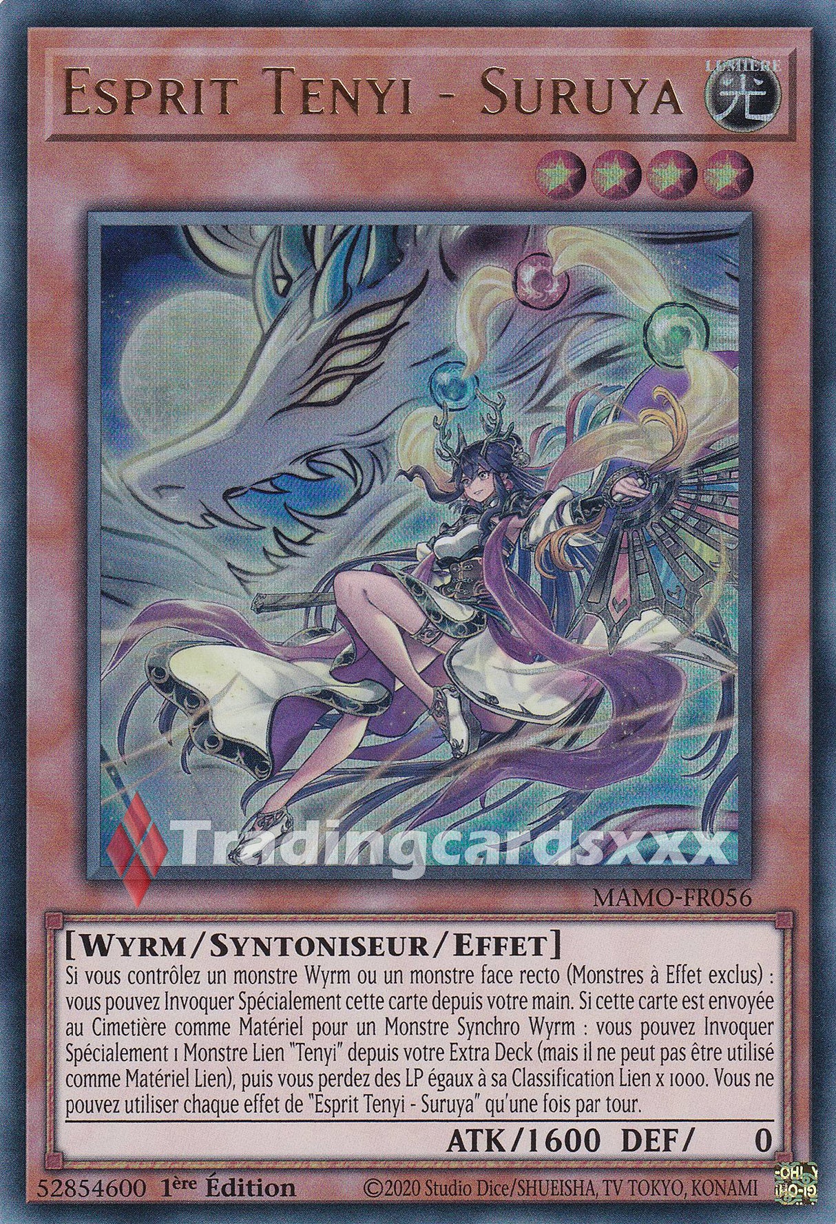 Yu-Gi-Oh! Esprit Tenyi - Suruya : UR MAMO-FR056
