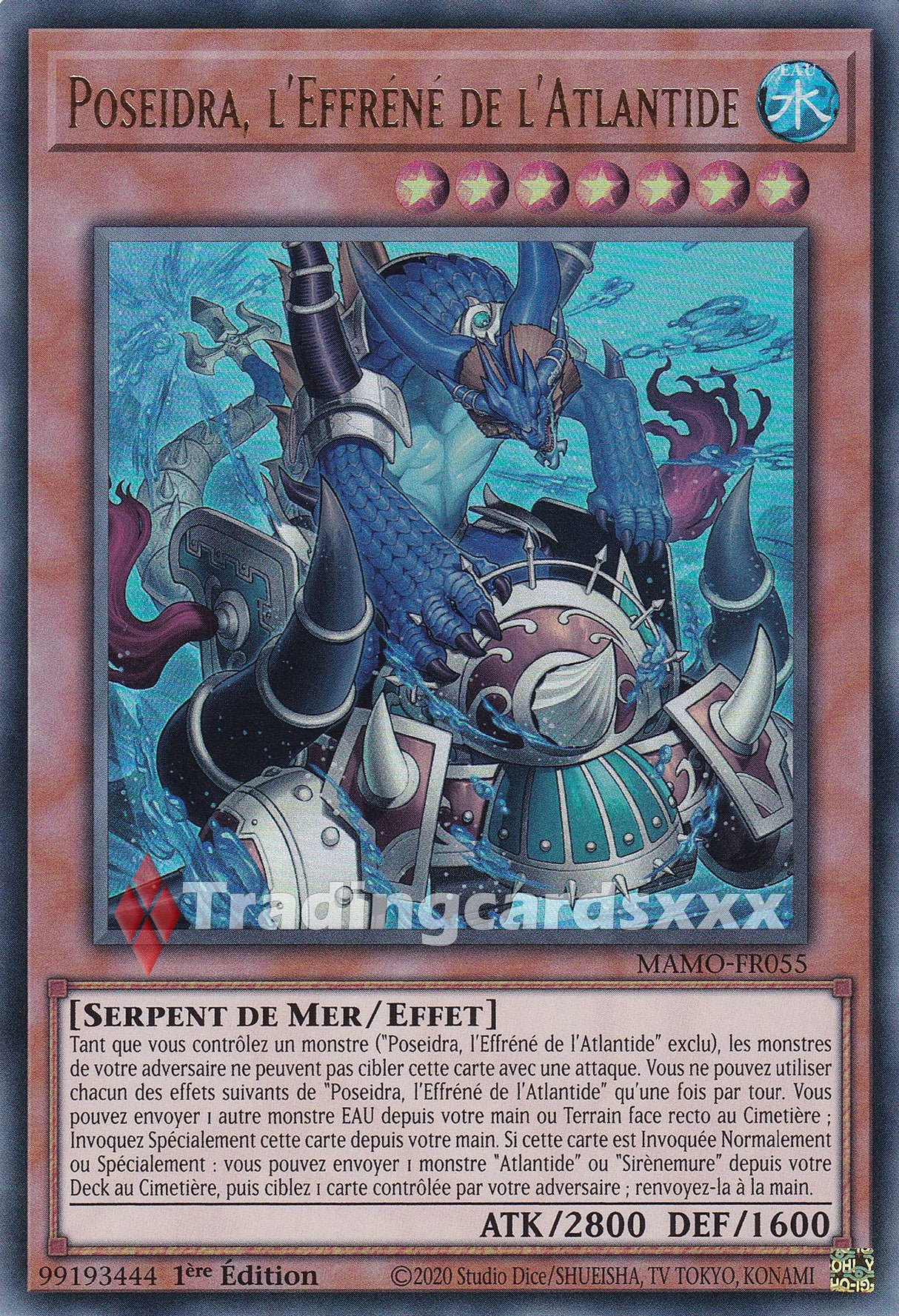 Yu-Gi-Oh! Poseidra, l'Effréné de l'Atlantide : UR MAMO-FR055