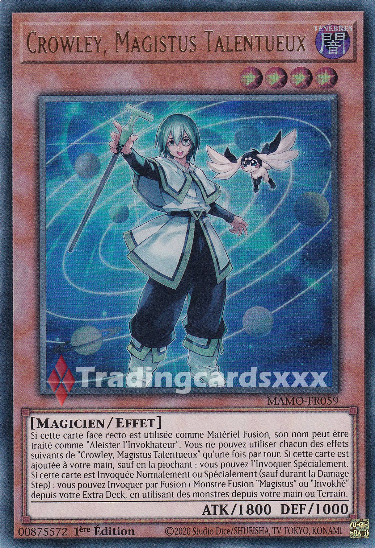 Yu-Gi-Oh! Crowley, Magistus Talentueux : UR MAMO-FR059