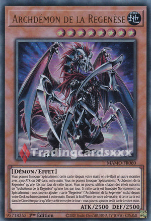 Yu-Gi-Oh! Archdémon de la Regenèse : UR MAMO-FR060