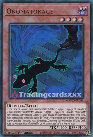 Yu-Gi-Oh! Onomatokage : UR MAMO-FR064