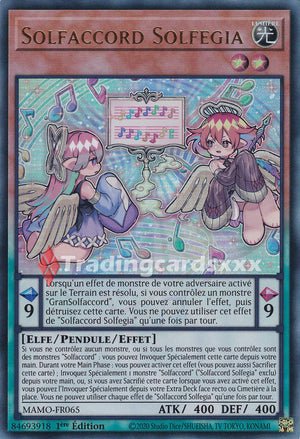 Yu-Gi-Oh! Solfaccord Solfegia : UR MAMO-FR065