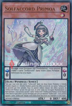 Yu-Gi-Oh! Solfaccord Primoa : UR MAMO-FR066