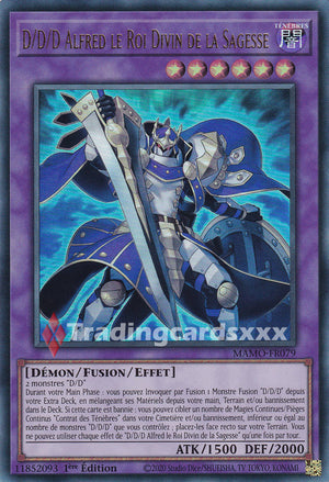 Yu-Gi-Oh! D/D/D Alfred le Roi Divin de la Sagesse : UR MAMO-FR079