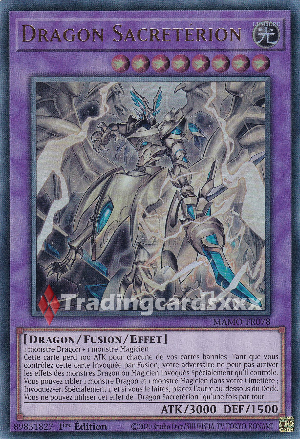 Yu-Gi-Oh! Dragon Sacretérion : UR MAMO-FR078