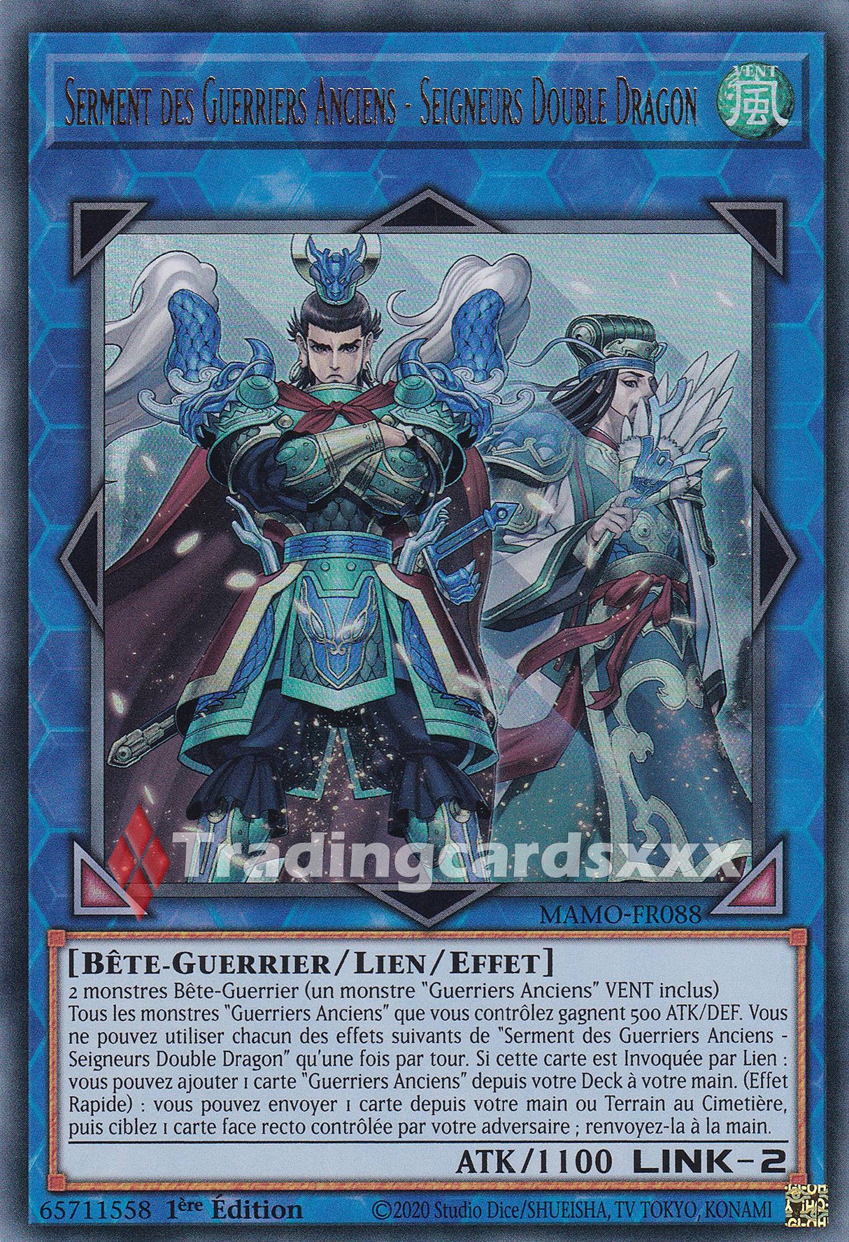Yu-Gi-Oh! Serment des Guerriers Anciens - Seigneurs Double Dragon : UR MAMO-FR088