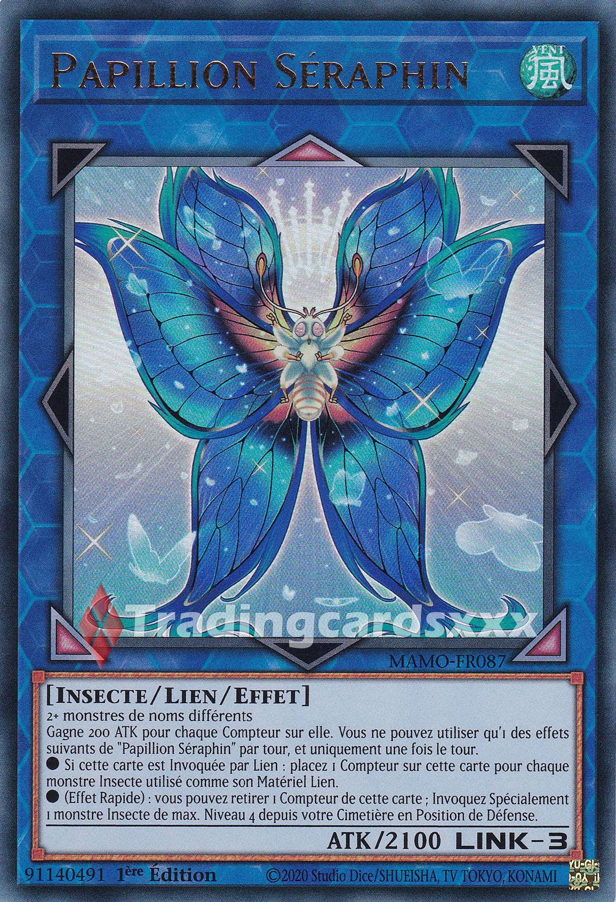 Yu-Gi-Oh! Papillion Séraphin : UR MAMO-FR087