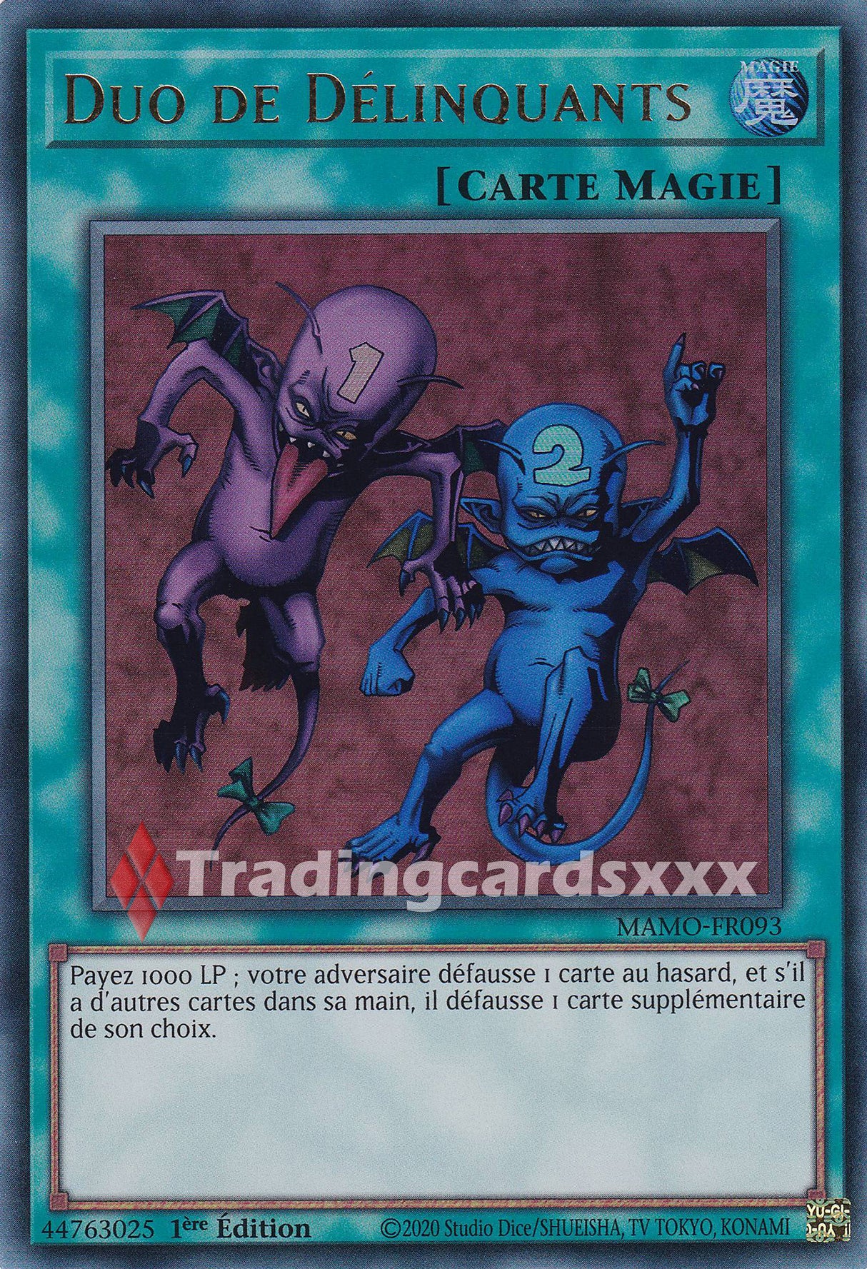 Yu-Gi-Oh! Duo de Délinquants : UR MAMO-FR093