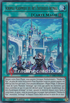Yu-Gi-Oh! Acropole Académique des Arts Ésotériques Artmage : UR MAMO-FR101