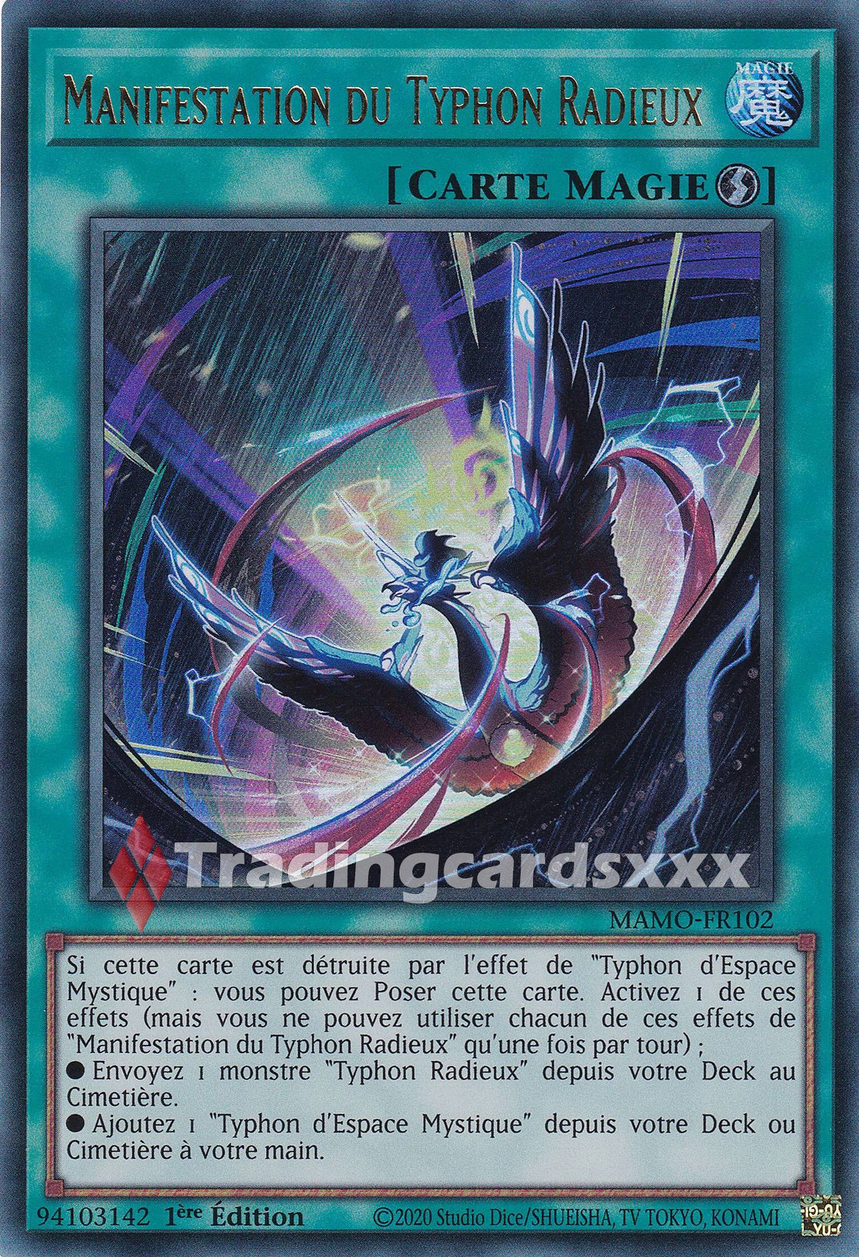 Yu-Gi-Oh! Manifestation du Typhon Radieux : UR MAMO-FR102