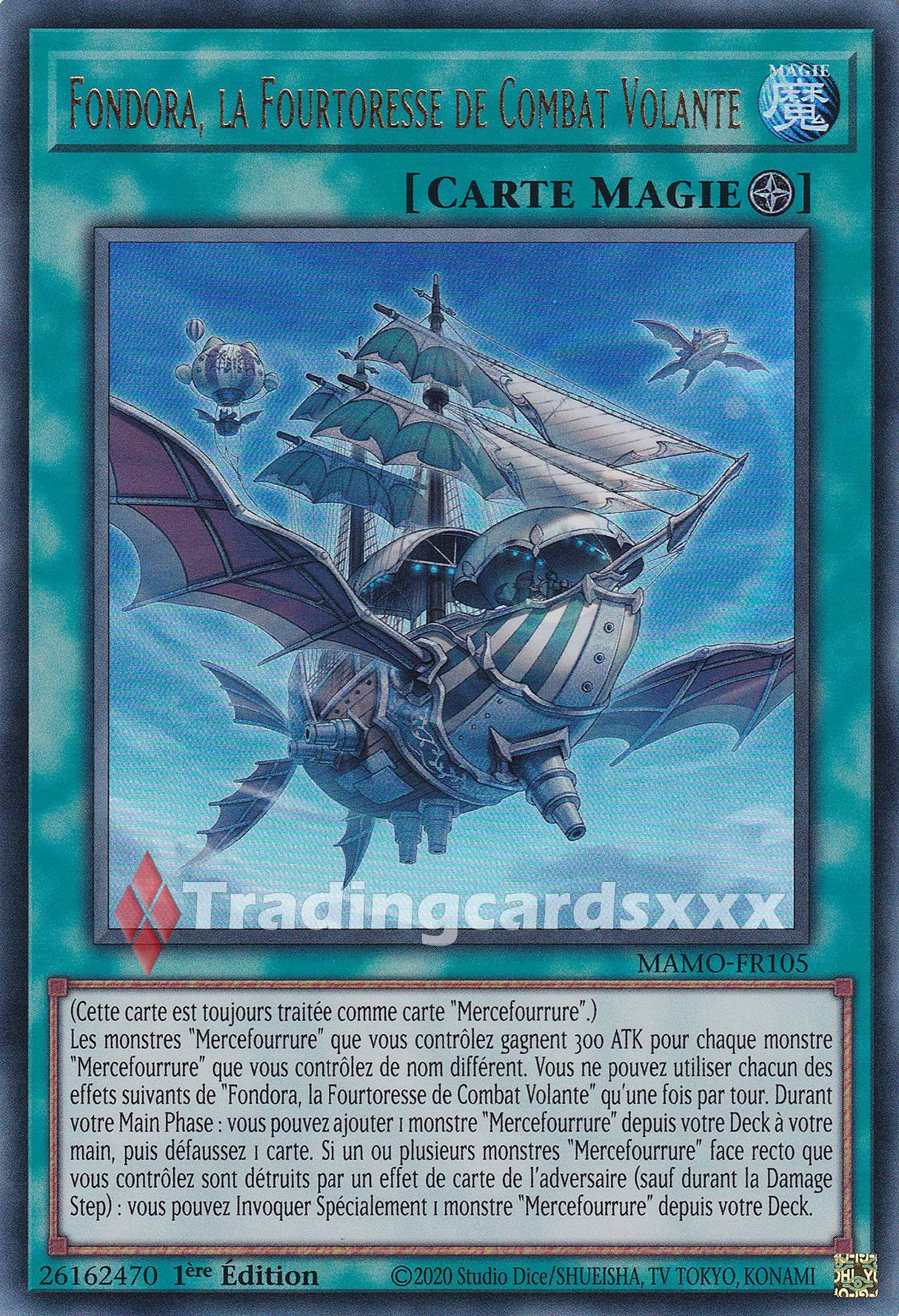 Yu-Gi-Oh! Fondora, la Fourtoresse de Combat Volante : UR MAMO-FR105
