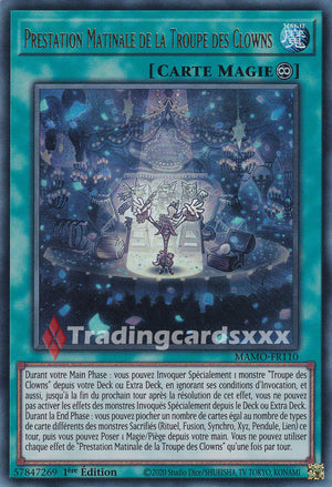 Yu-Gi-Oh! Prestation Matinale de la Troupe des Clowns : UR MAMO-FR110