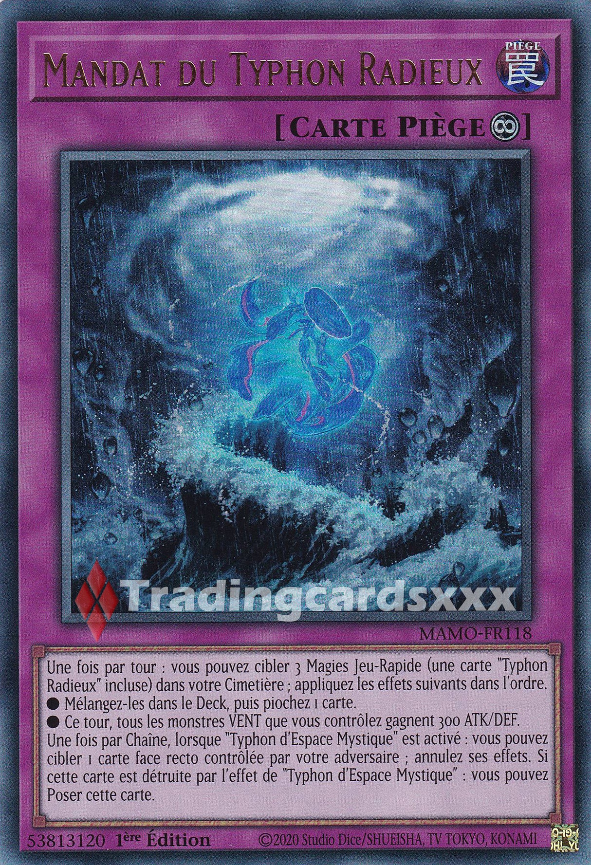 Yu-Gi-Oh! Mandat du Typhon Radieux : UR MAMO-FR118