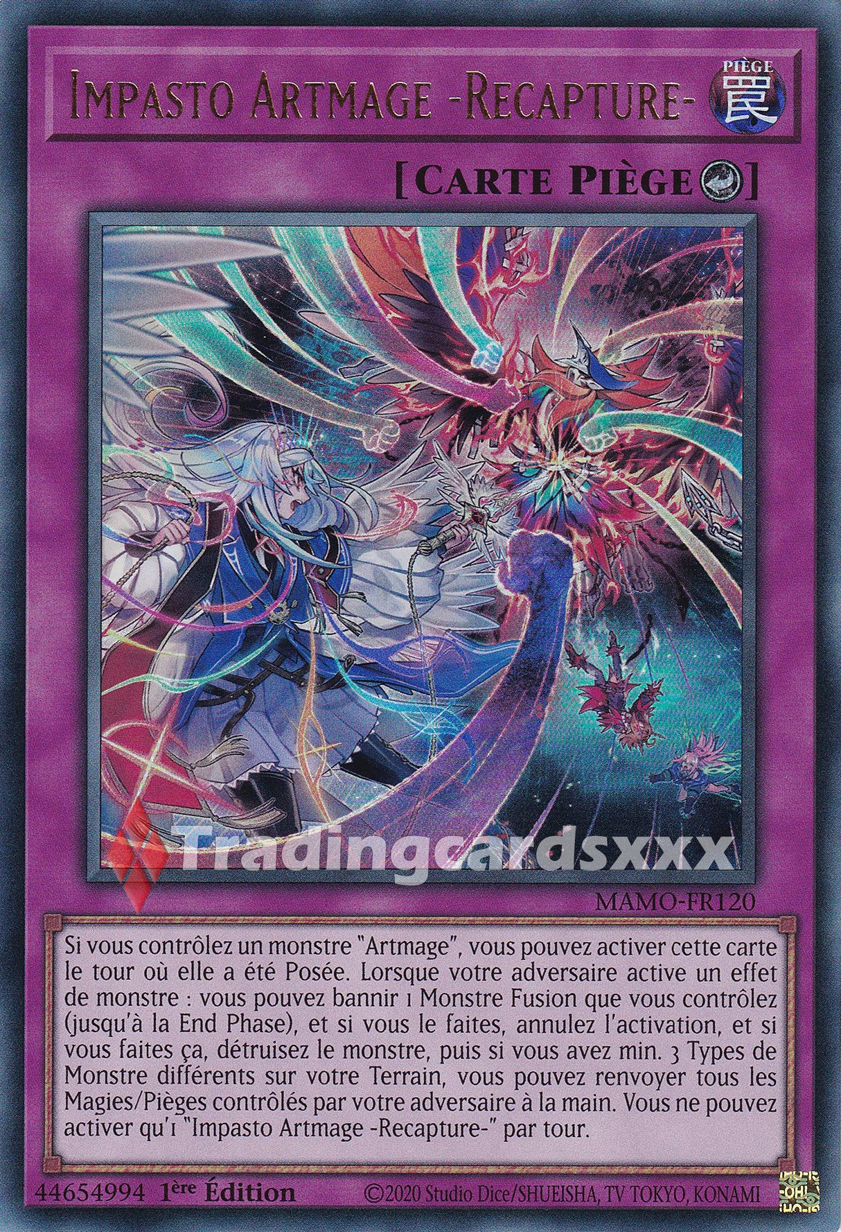 Yu-Gi-Oh! Impasto Artmage -Recapture- : UR MAMO-FR120