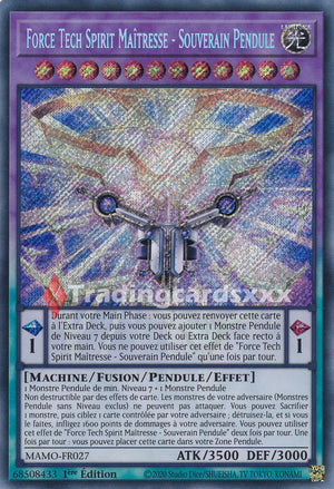 Yu-Gi-Oh! Force Tech Spirit Maîtresse - Souverain Pendule : SE MAMO-FR027