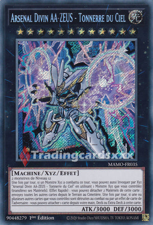 Yu-Gi-Oh! Arsenal Divin AA-ZEUS - Tonnerre du Ciel : SE MAMO-FR035