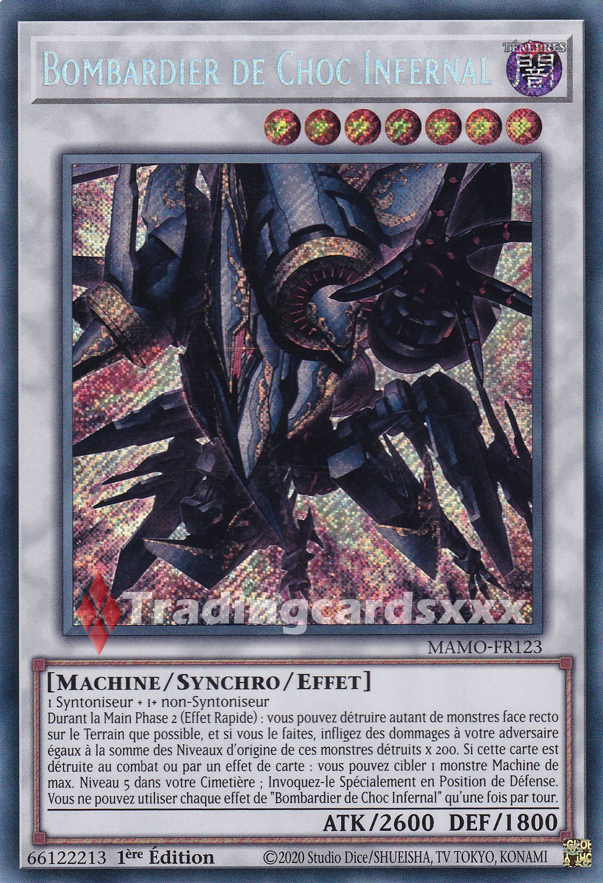Yu-Gi-Oh! Bombardier de Choc Infernal : SE MAMO-FR123