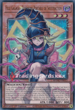 Yu-Gi-Oh! Fille Gagaga - Téléphone Portable de Soustraction : OF UR MAMO-FR012