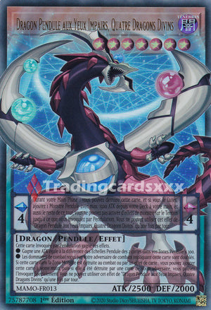 Yu-Gi-Oh! Dragon Pendule aux Yeux Impairs, Quatre Dragons Divins : OF UR MAMO-FR013