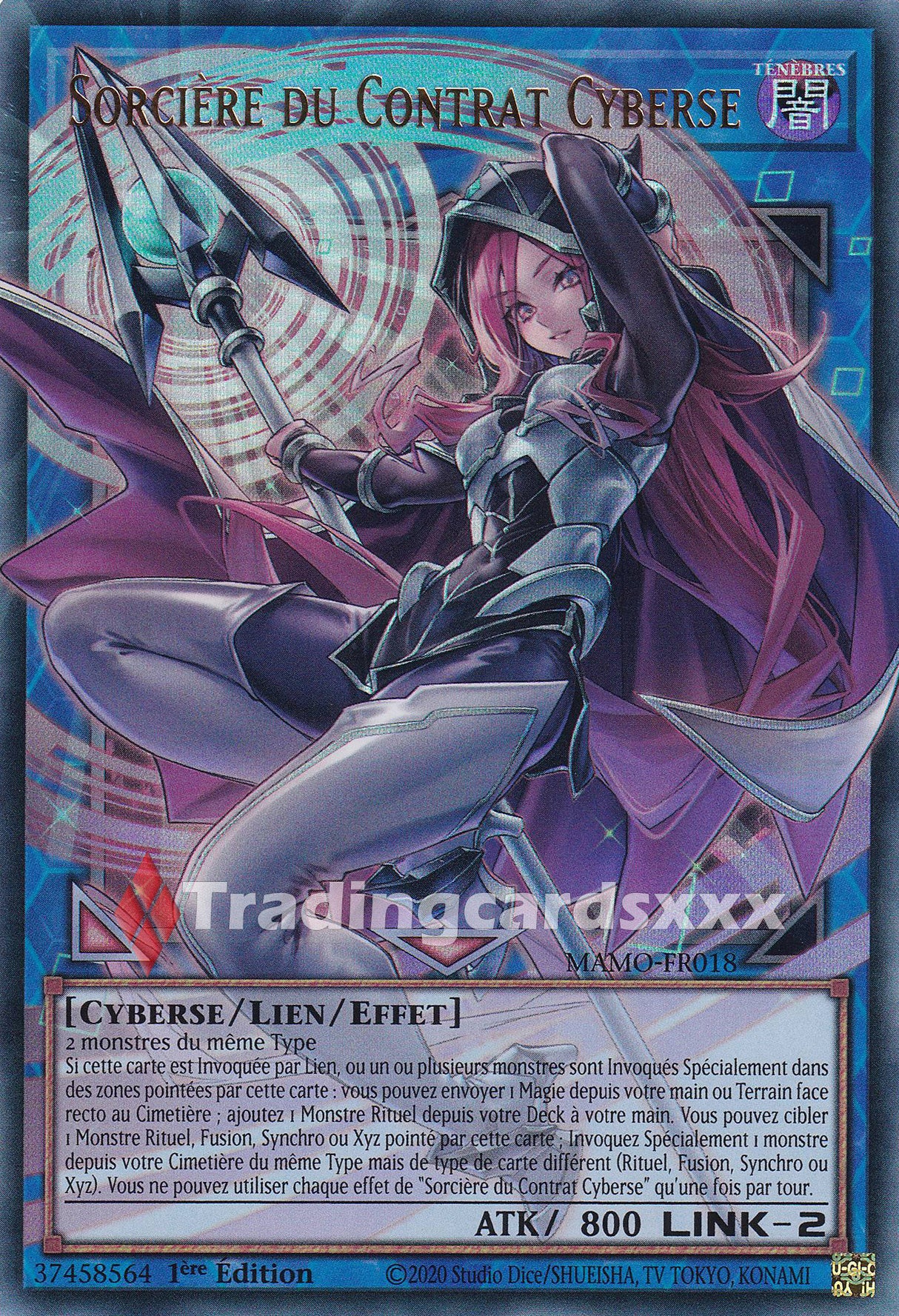 Yu-Gi-Oh! Sorcière du Contrat Cyberse : OF UR MAMO-FR018