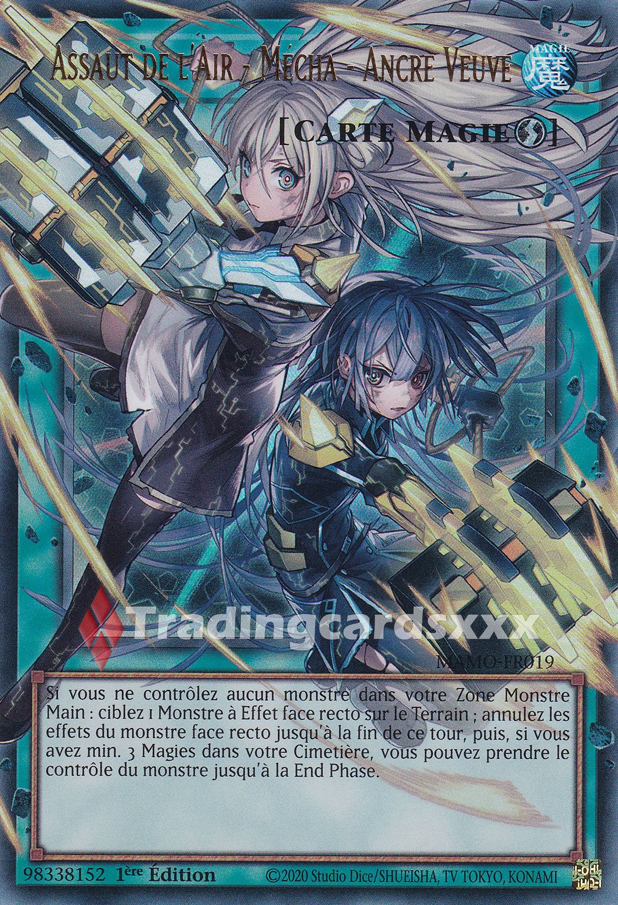 Yu-Gi-Oh! Assaut de l'Air - Mécha - Ancre Veuve : OF UR MAMO-FR019