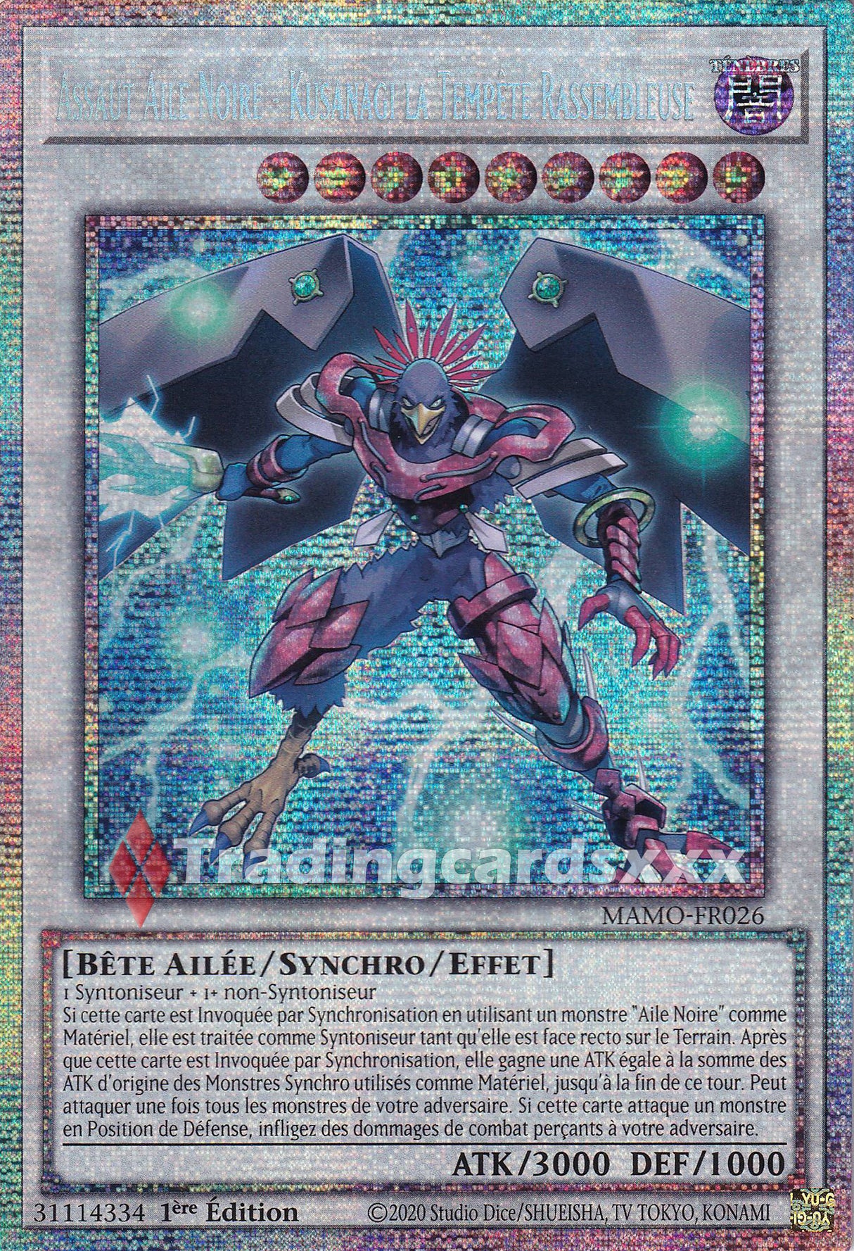 Yu-Gi-Oh! Assaut Aile Noire - Kusanagi la Tempête Rassembleuse : STAR MAMO-FR026