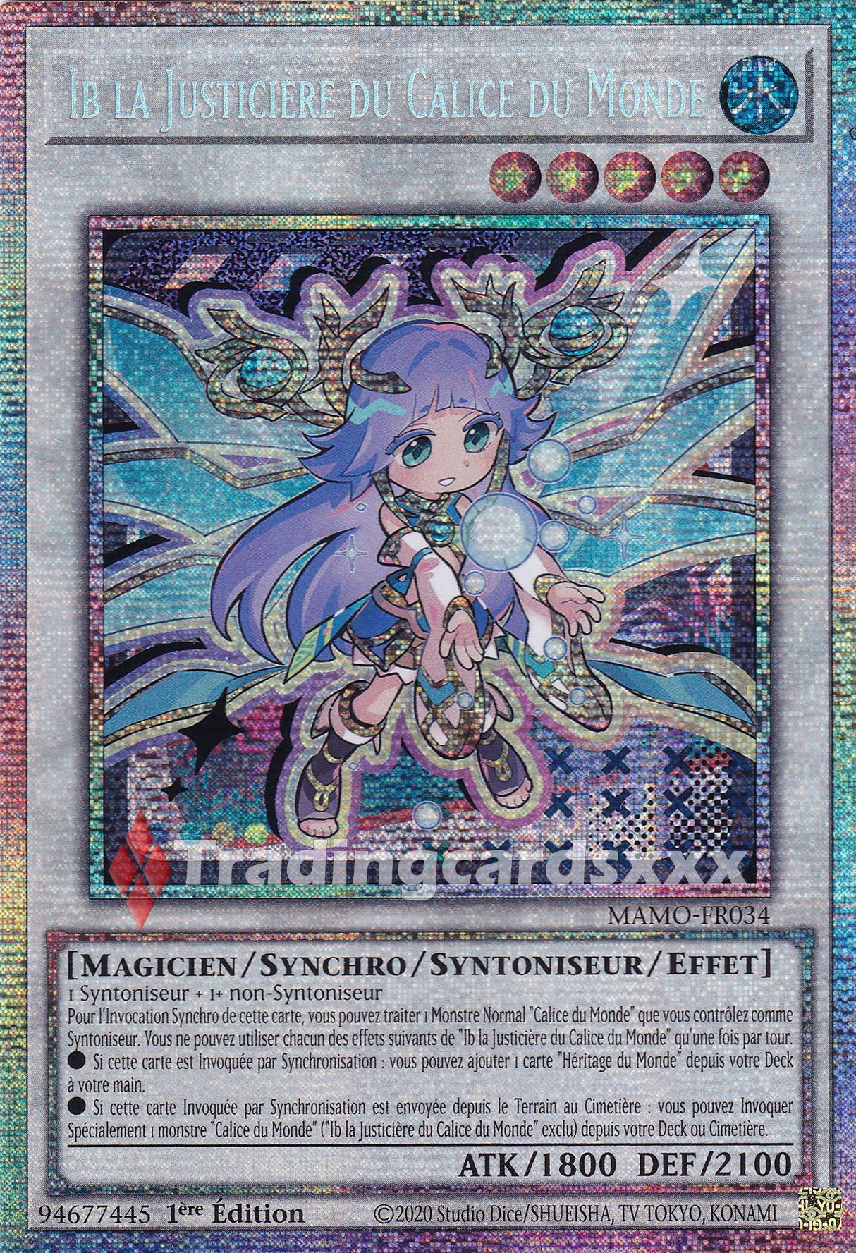 Yu-Gi-Oh! Ib la Justicière du Calice du Monde : STAR MAMO-FR034