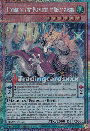 Yu-Gi-Oh! Licorne du Vent Parallèle, le Dracossassin : STAR MAMO-FR125