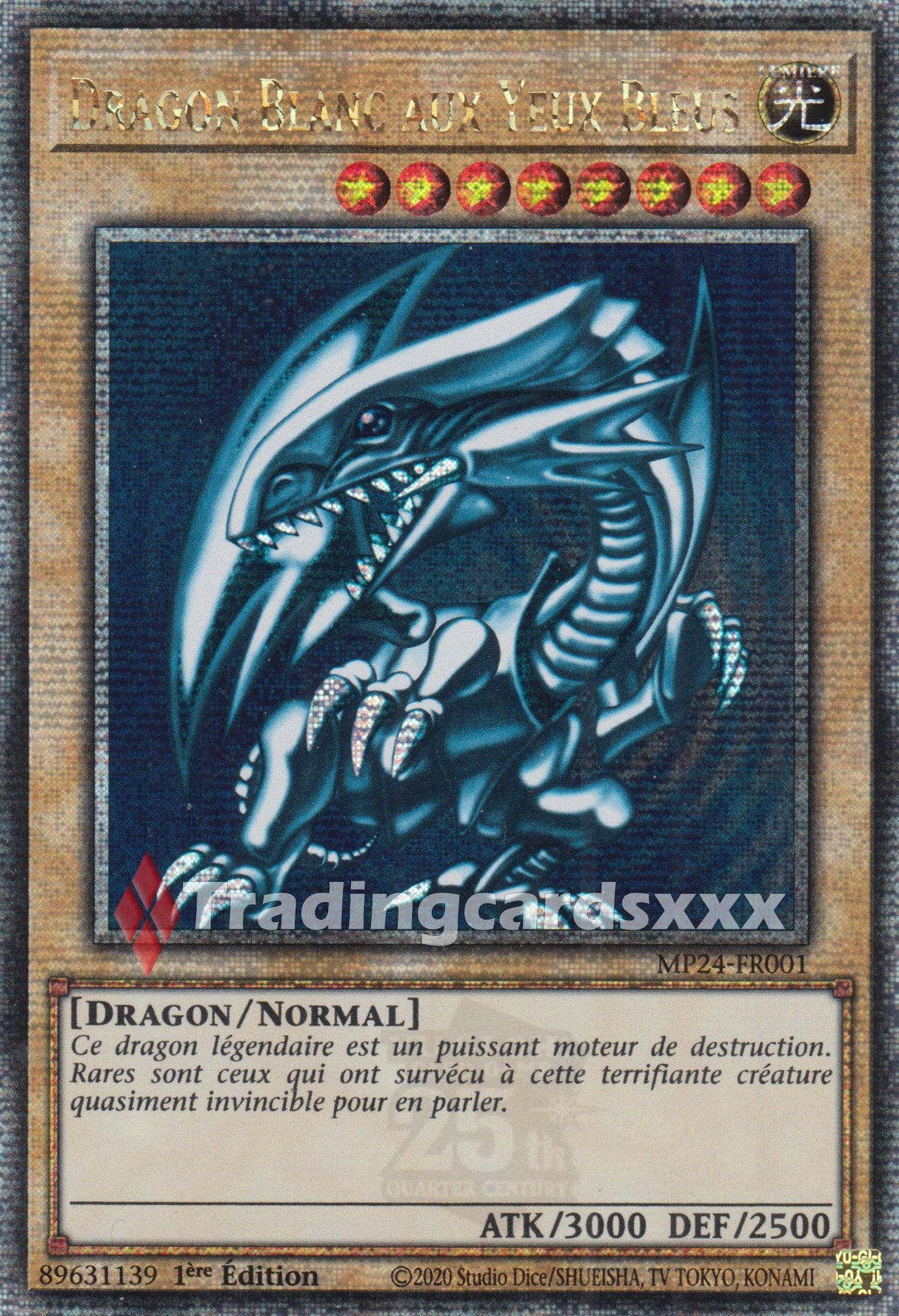 Yu-Gi-Oh! Dragon Blanc aux Yeux Bleus : QCSE MP24-FR001