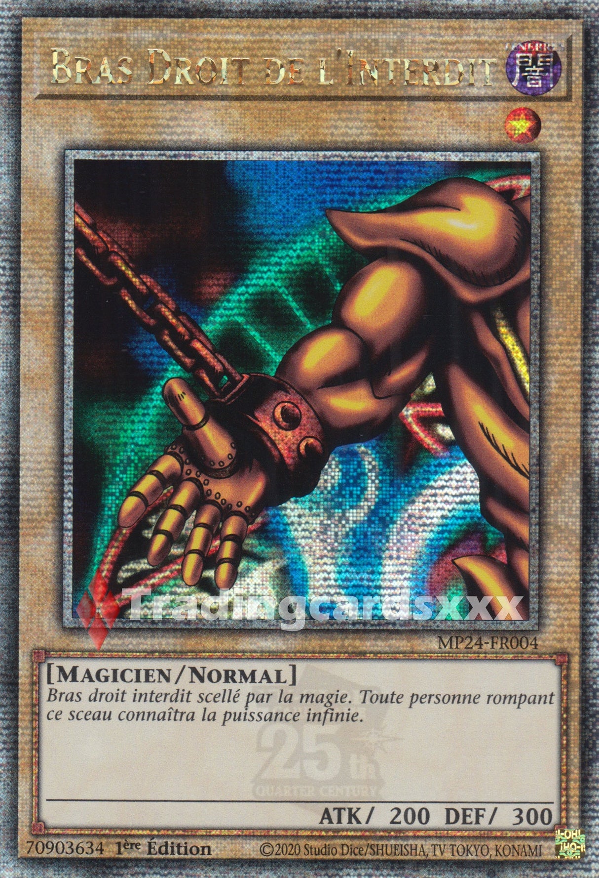 Yu-Gi-Oh! Bras Droit de l'Interdit : QCSE MP24-FR004