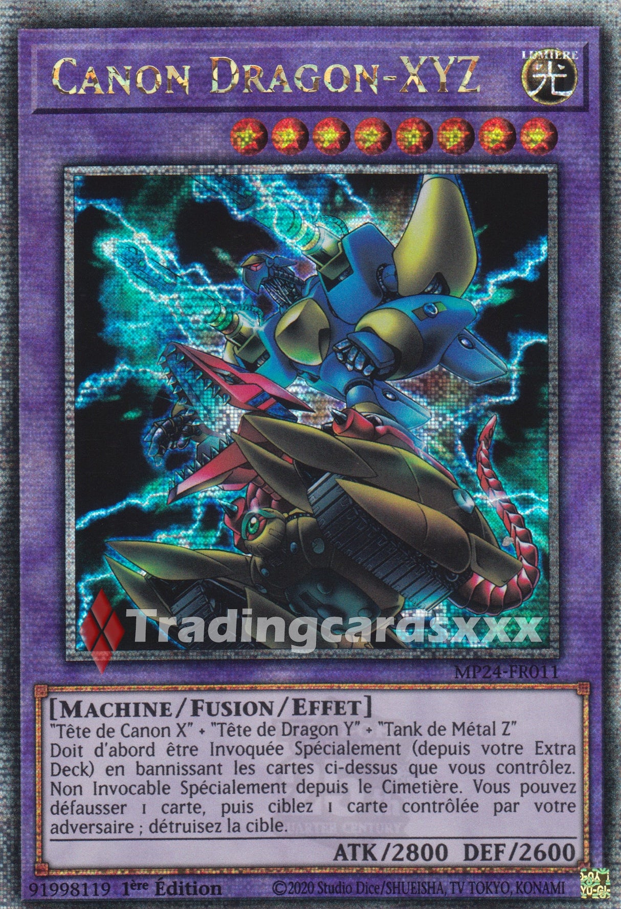 Yu-Gi-Oh! Canon Dragon-XYZ : QCSE MP24-FR011