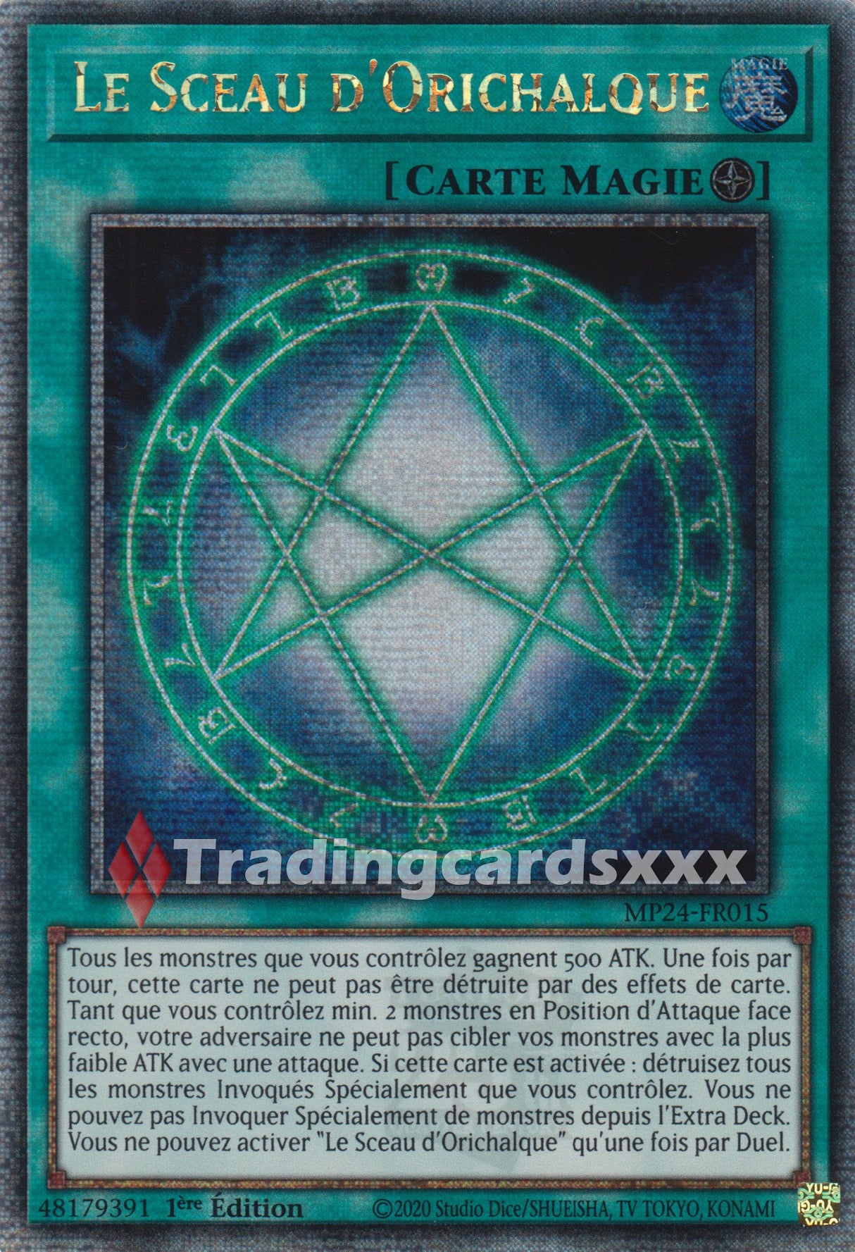 Yu-Gi-Oh! Le Sceau d'Orichalque : QCSE MP24-FR015