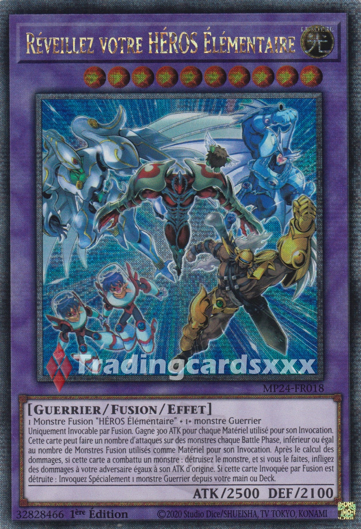 Yu-Gi-Oh! Réveillez votre HÉROS Élémentaire : QCSE MP24-FR018