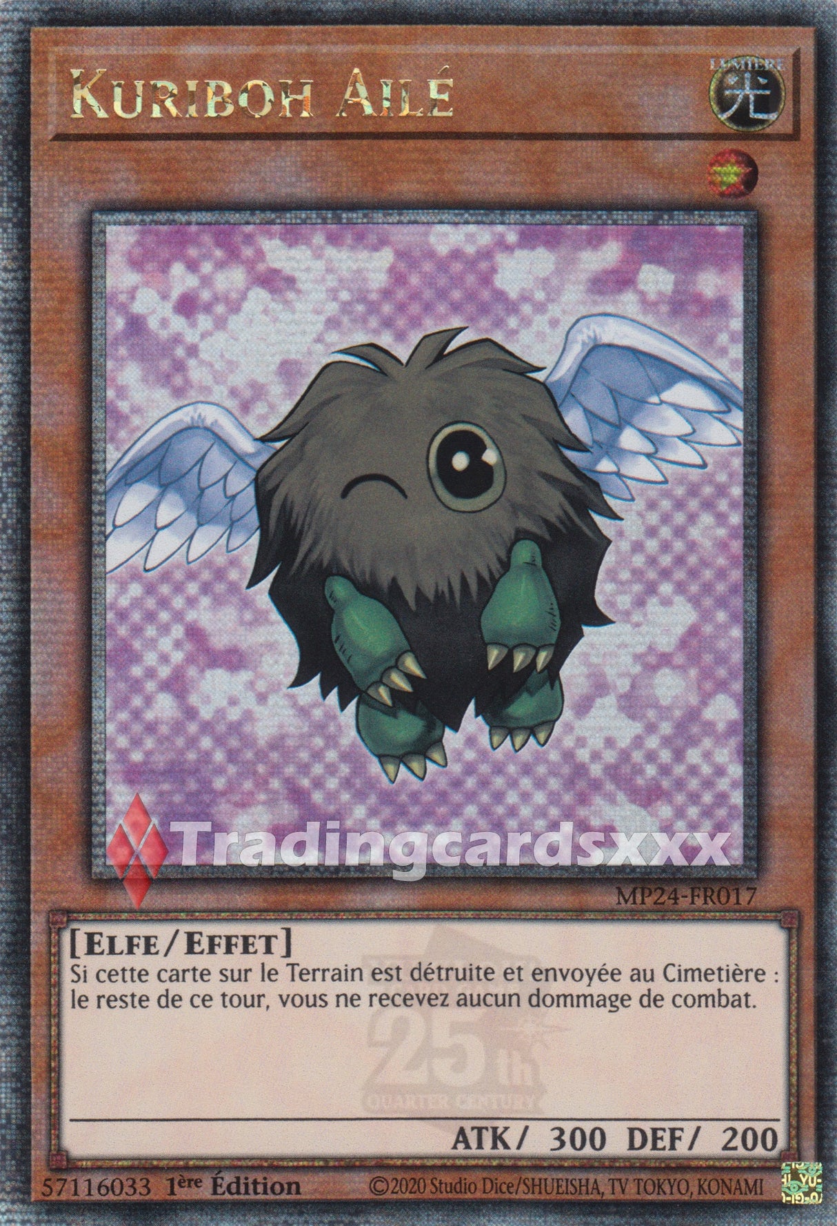 Yu-Gi-Oh! Kuriboh Ailé : QCSE MP24-FR017