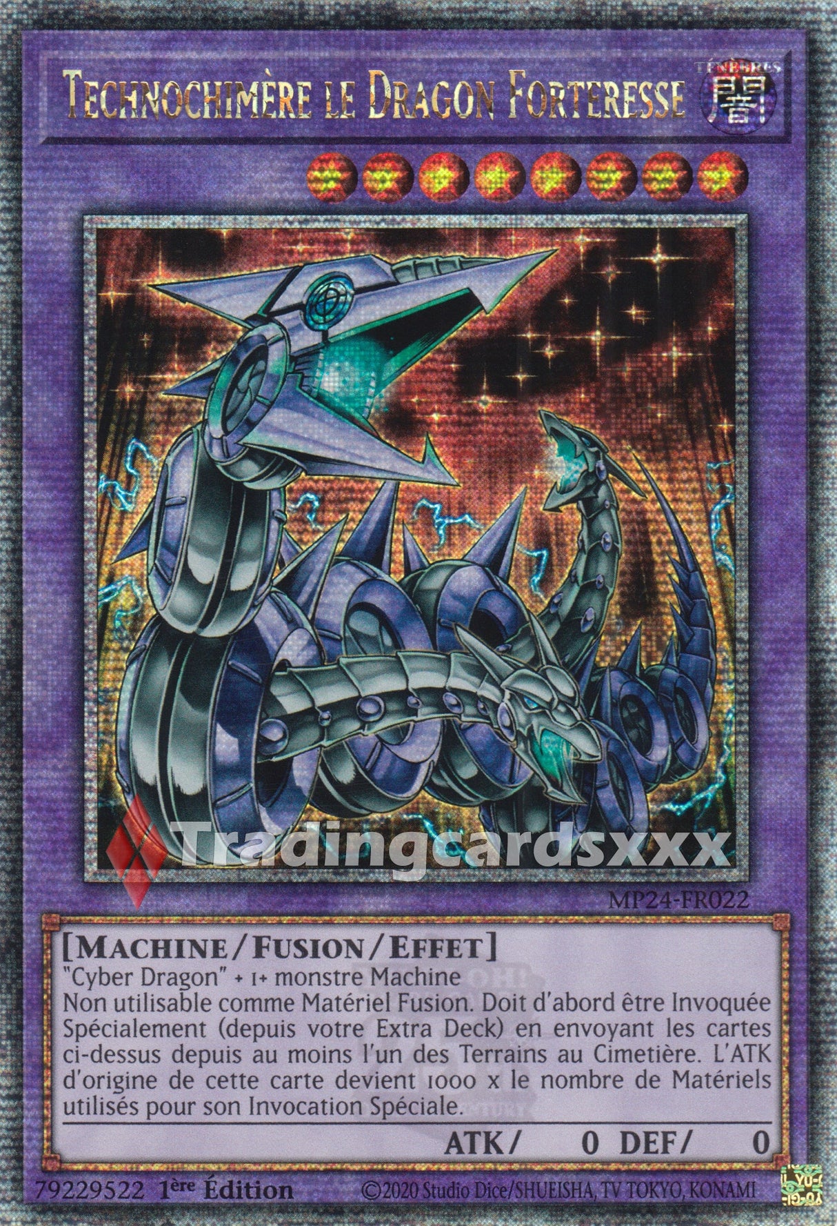 Yu-Gi-Oh! Technochimère le Dragon Forteresse : QCSE MP24-FR022