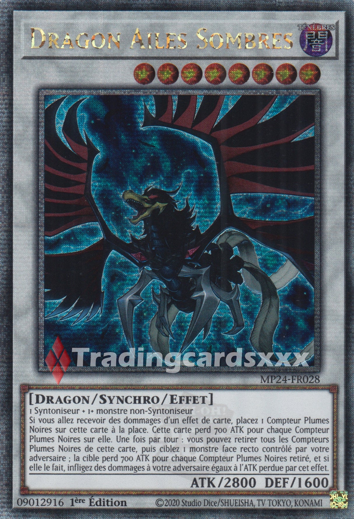 Yu-Gi-Oh! Dragon Ailes Sombres : QCSE MP24-FR028