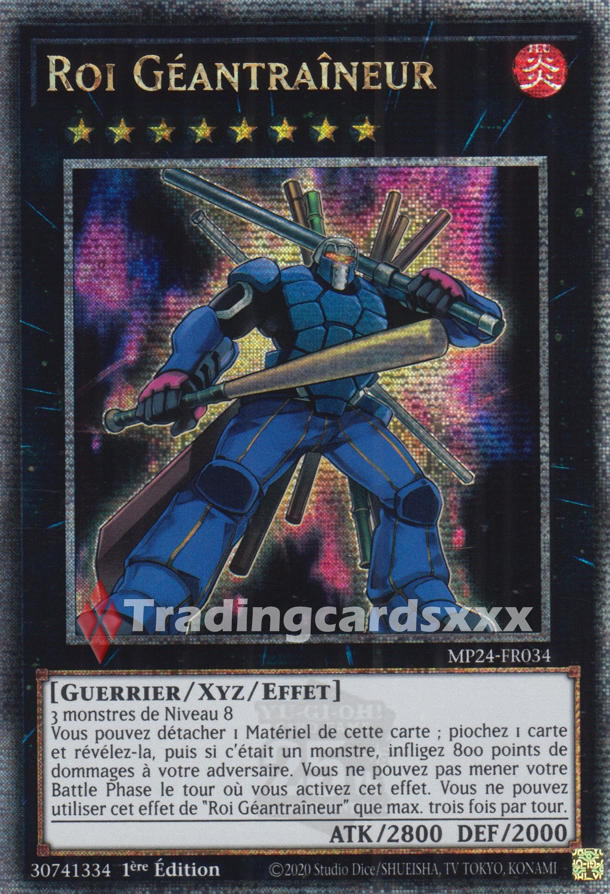 Yu-Gi-Oh! Roi Géantraîneur : QCSE MP24-FR034