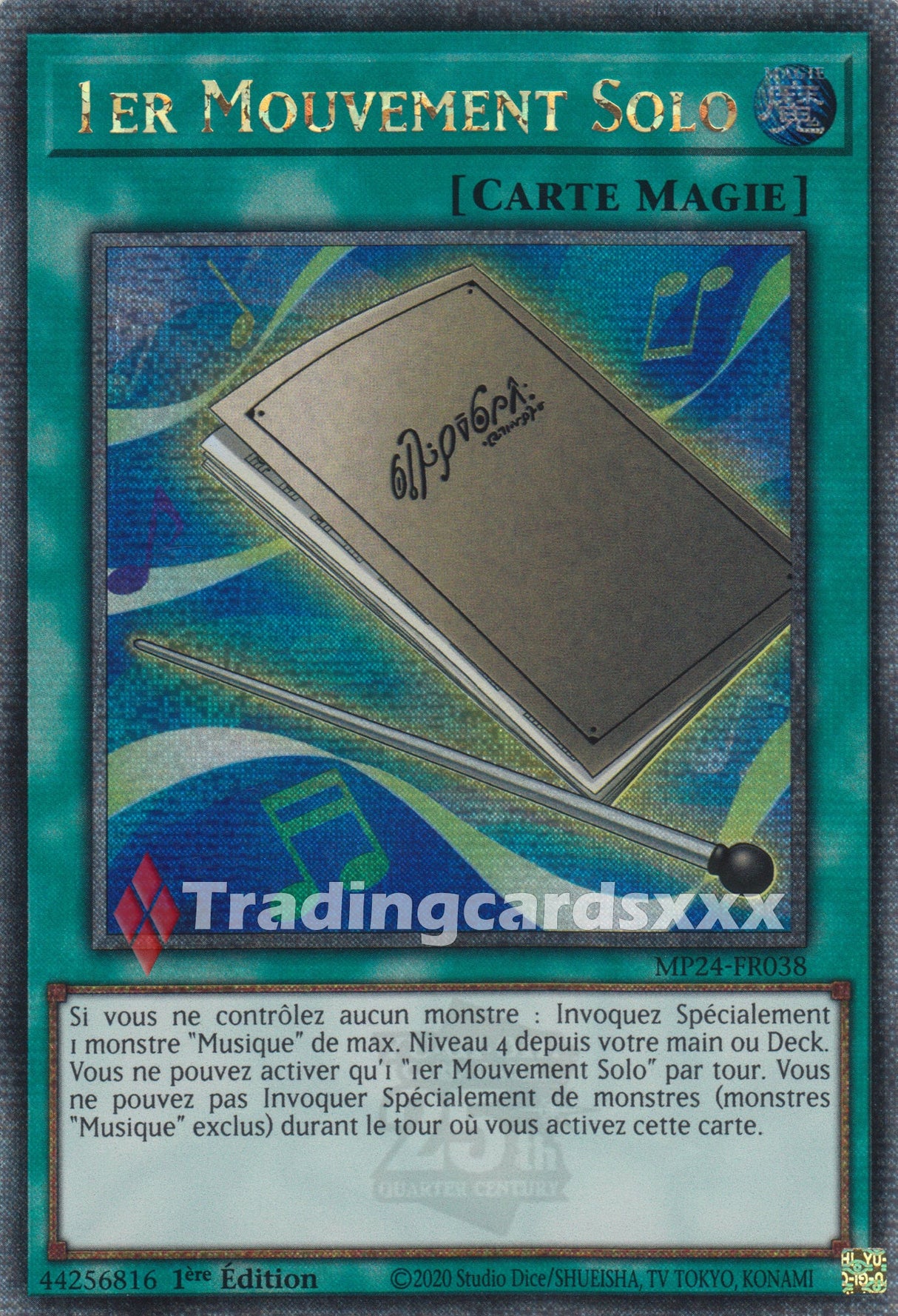 Yu-Gi-Oh! 1er Mouvement Solo : QCSE MP24-FR038