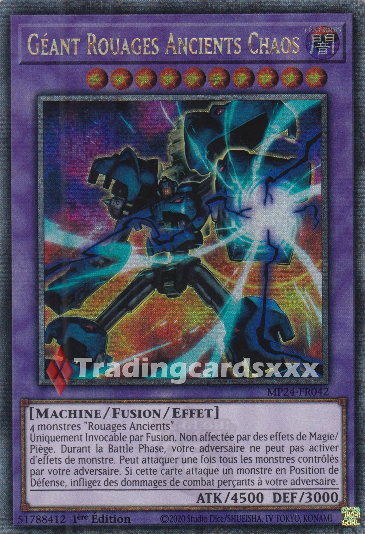 Yu-Gi-Oh! Géant Rouages Ancients Chaos : QCSE MP24-FR042