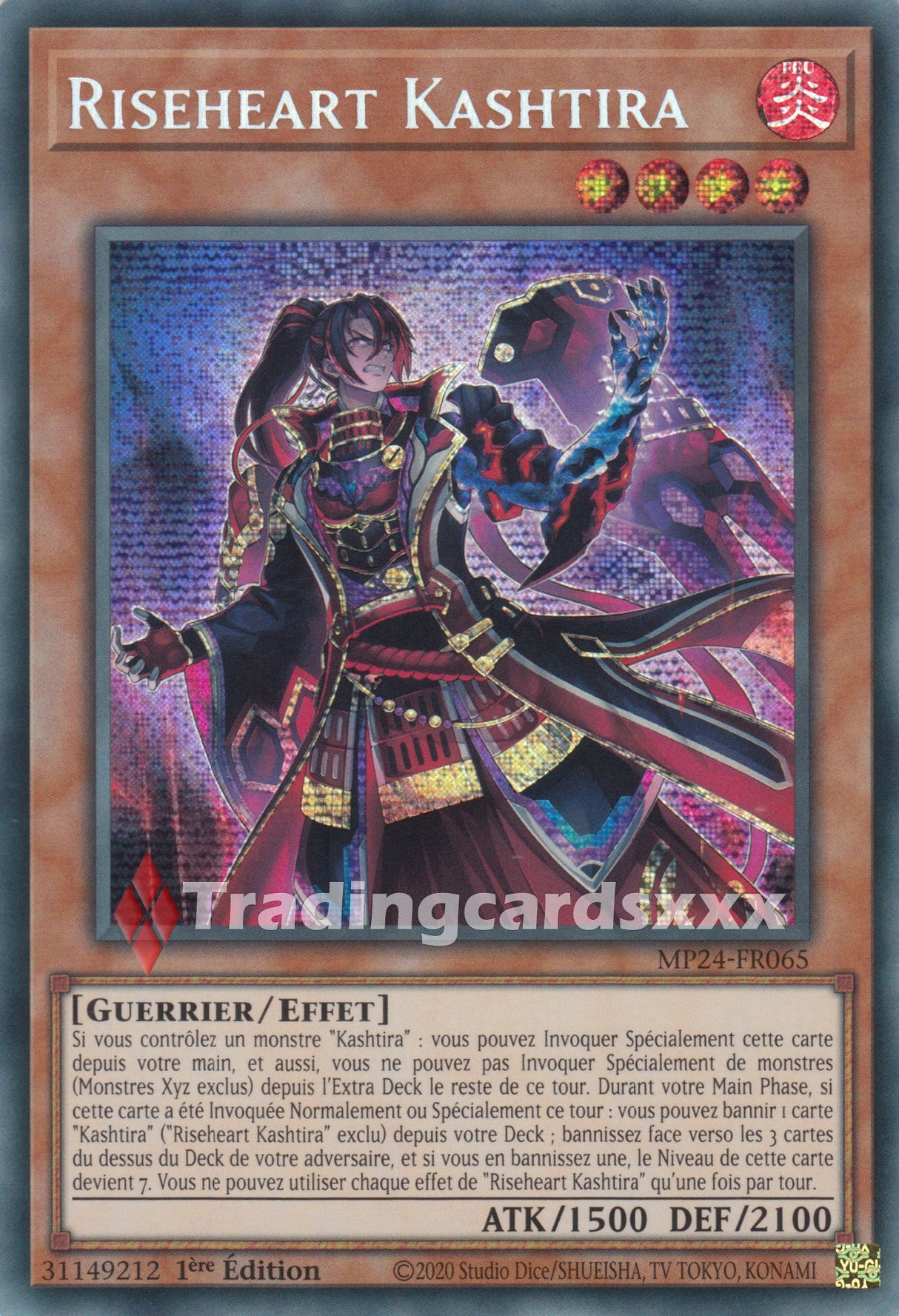 Yu-Gi-Oh! Riseheart Kashtira : PSE MP24-FR065