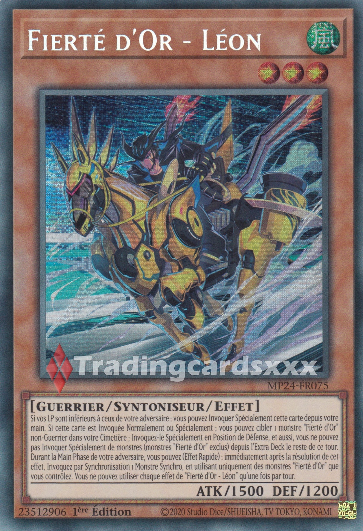 Yu-Gi-Oh! Fierté d'Or - Léon : PSE MP24-FR075