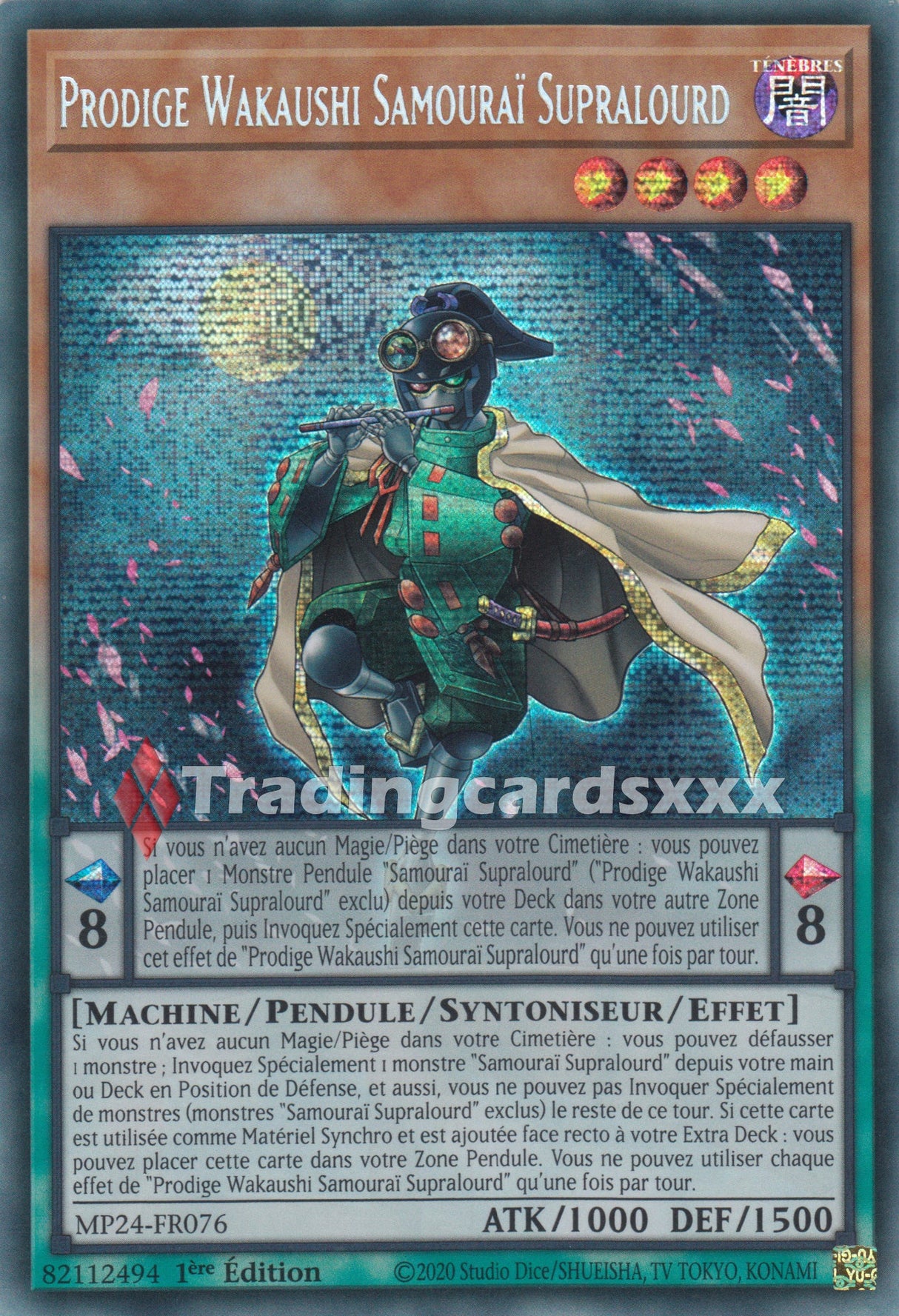 Yu-Gi-Oh! Prodige Wakaushi Samouraï Supralourd : PSE MP24-FR076