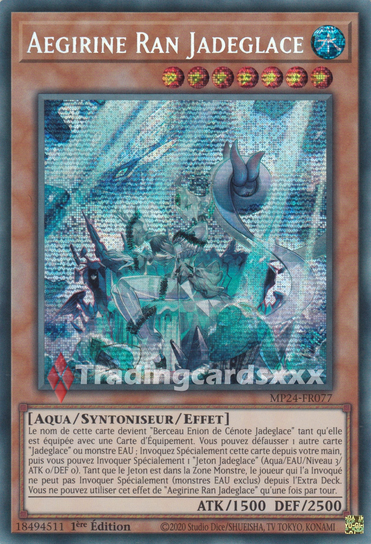 Yu-Gi-Oh! Aegirine Ran Jadeglace : PSE MP24-FR077