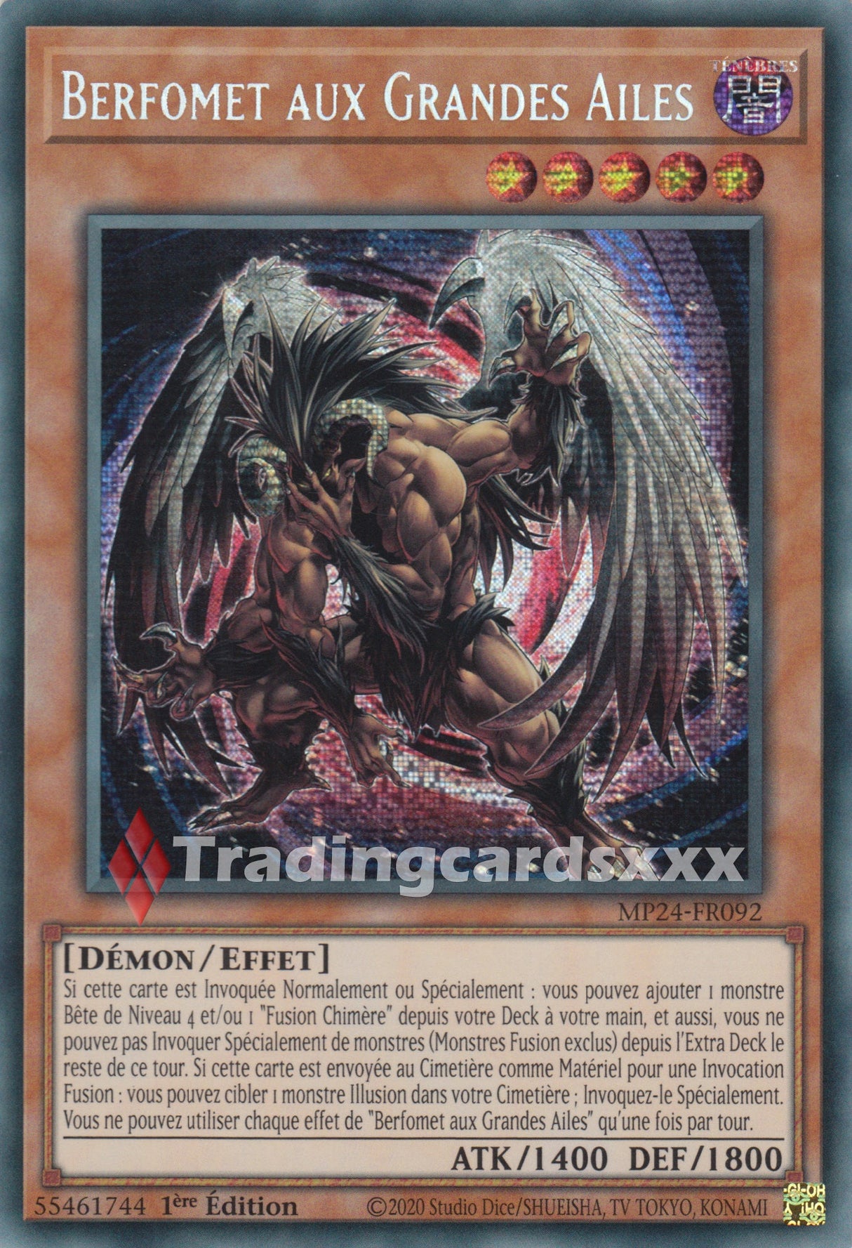 Yu-Gi-Oh! Berfomet aux Grandes Ailes : PSE MP24-FR092