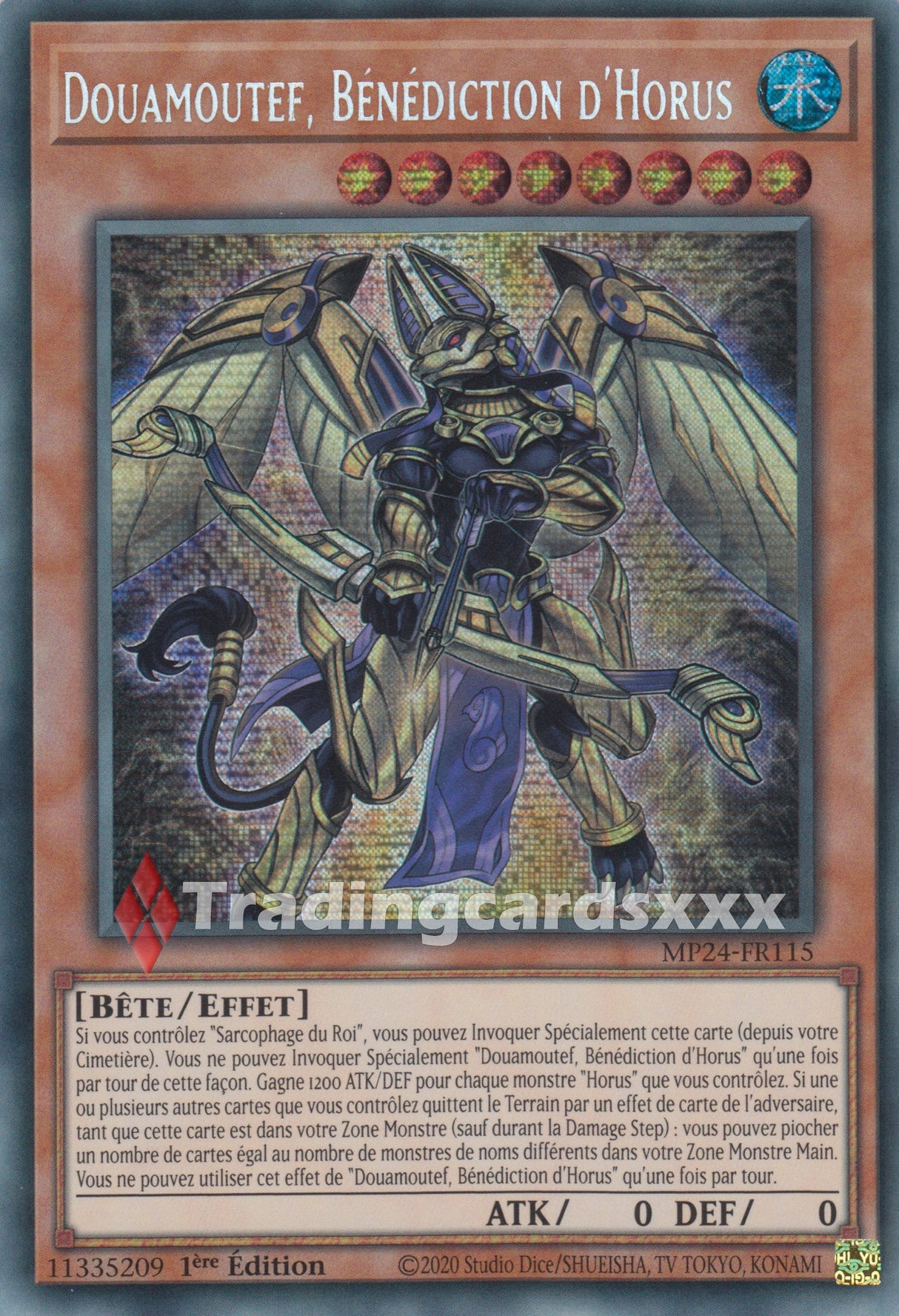 Yu-Gi-Oh! Douamoutef, Bénédiction d'Horus : PSE MP24-FR115