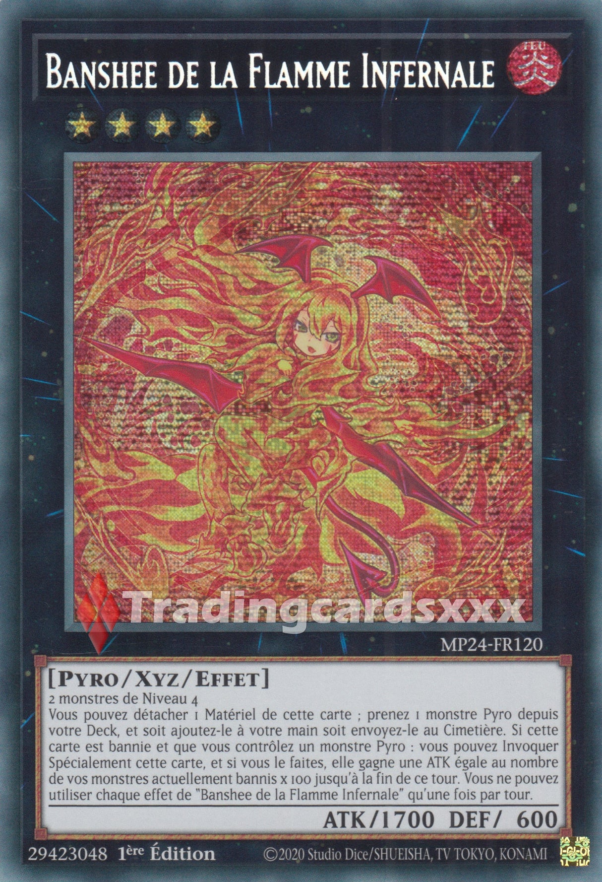 Yu-Gi-Oh! Banshee de la Flamme Infernale : PSE MP24-FR120