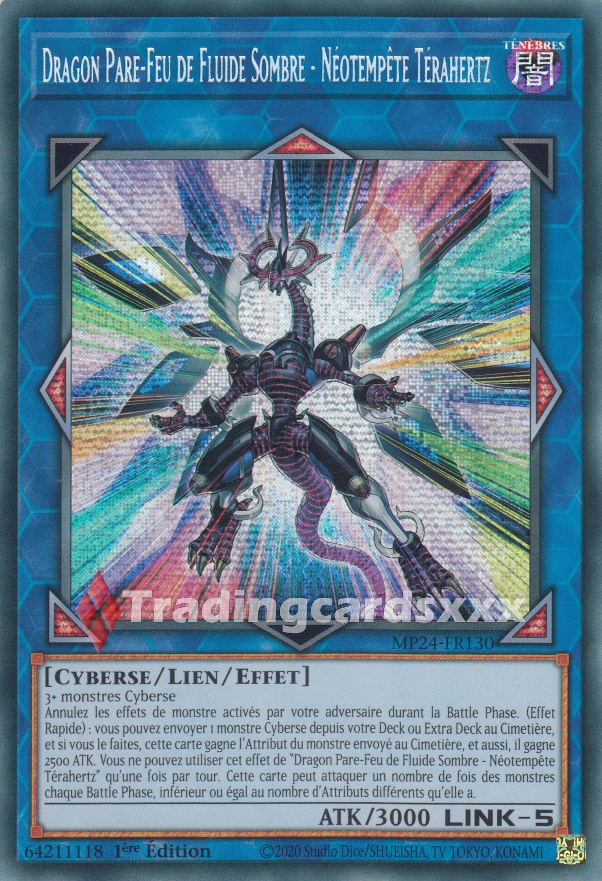 Yu-Gi-Oh! Dragon Pare-Feu de Fluide Sombre - Néotempête Térahertz : PSE MP24-FR130