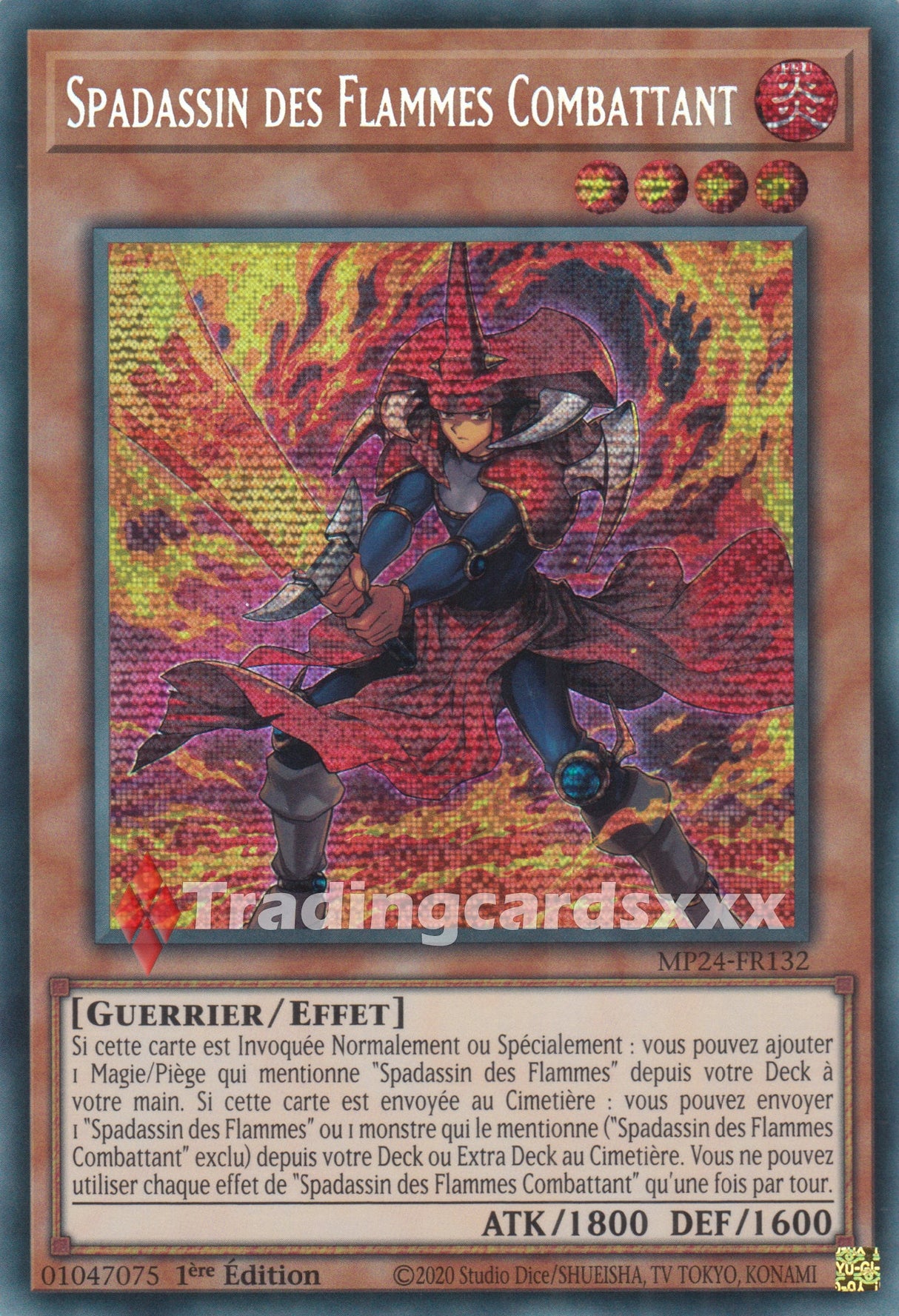 Yu-Gi-Oh! Spadassin des Flammes Combattant : PSE MP24-FR132