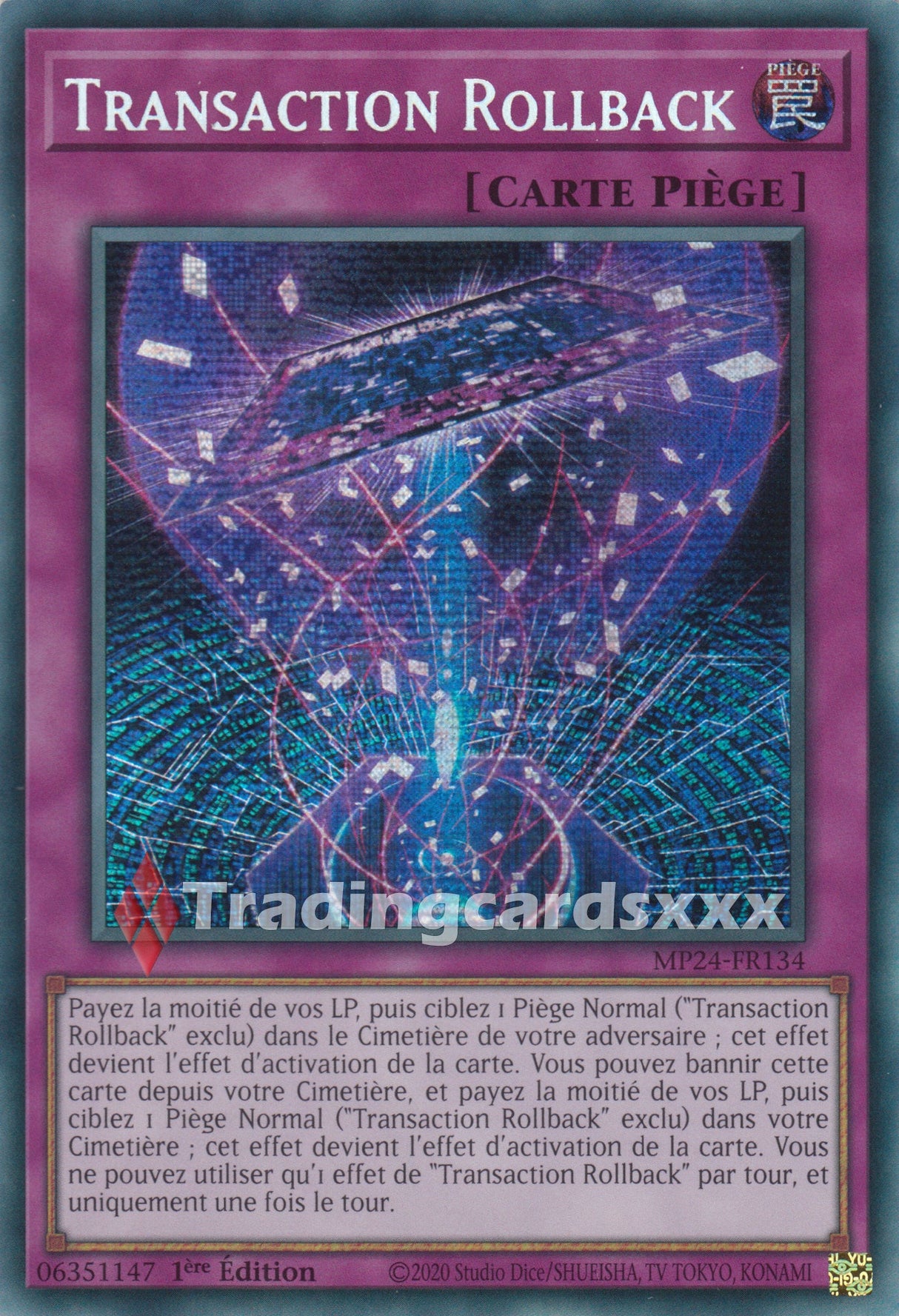 Yu-Gi-Oh! Transaction Rollback : PSE MP24-FR134